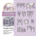10 Pcs Flowers PET Stickers HZYX