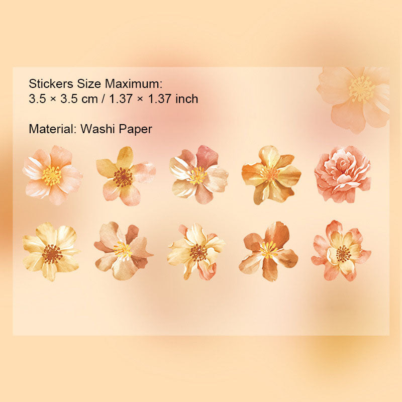 Baiha Petal Washi Stickers Tape YHSK