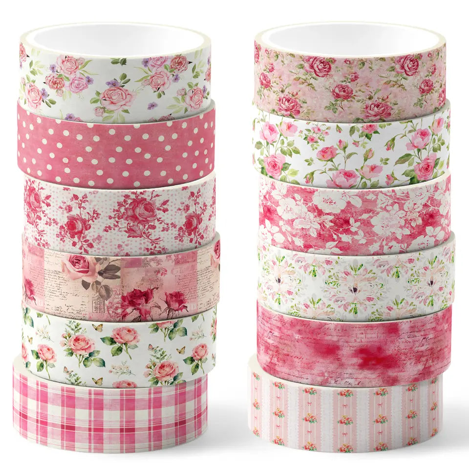 12 Roll Washi Tape Set ZH124