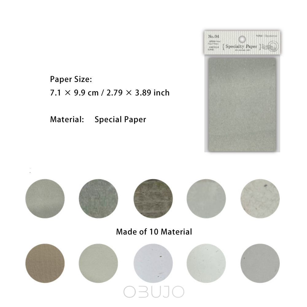 30 Sheets Vintage Color Scrapbook Paper SZSH