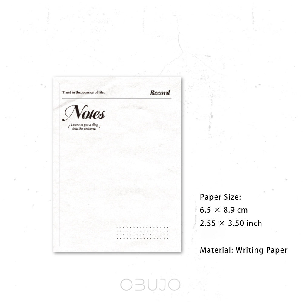 50 Sheets Creative Notepad SHYJ