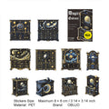 10 Pcs Magic Shelf PET Stickers MFGZ
