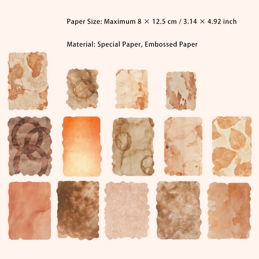 28 Sheets Embossed Paper and Scrapbook Paper QTGJ