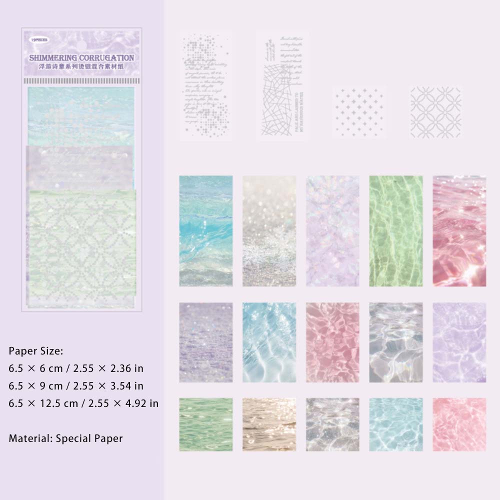 19 Sheet Creative Scrapbook Paper FYSY