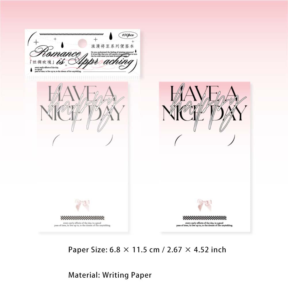 100 Pcs Creative Notepad LMJZ