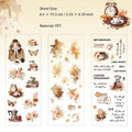 3 Sheets Creative PET Stickers SHTSP