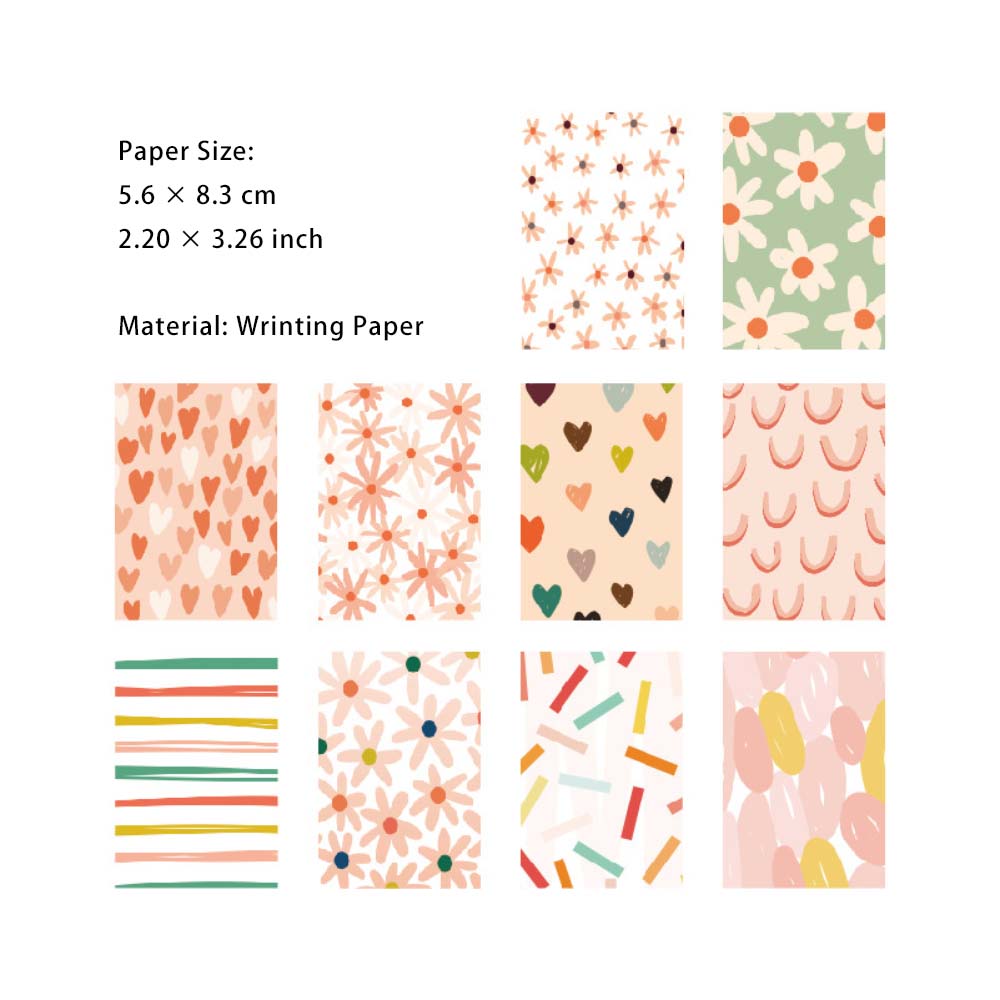 50 Sheet Basic Scrapbook Paper TMBJZ