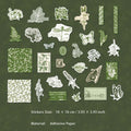 30 Pcs Vintage Scrapbook Stickers FZWR
