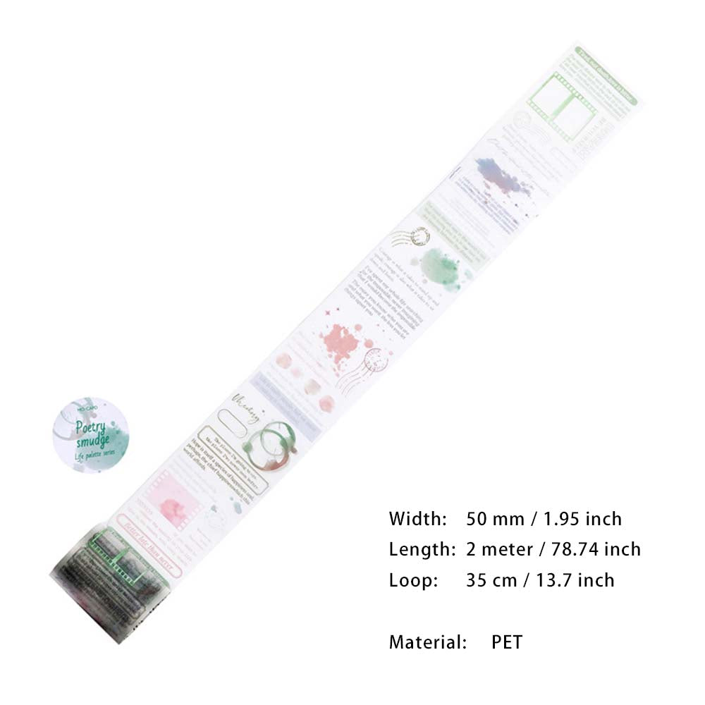 1 Roll Watercolor PET Tape RSTSP