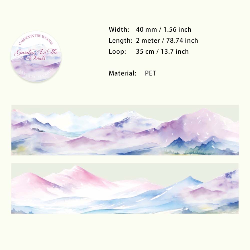 1 Roll Cloud Landscape PET Tape LZHY