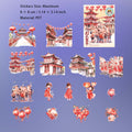 15 Pcs Holographic Childhood PET Stickers DHFH