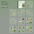20 Sheet Tree Branches PET Stickers Book SYZXL
