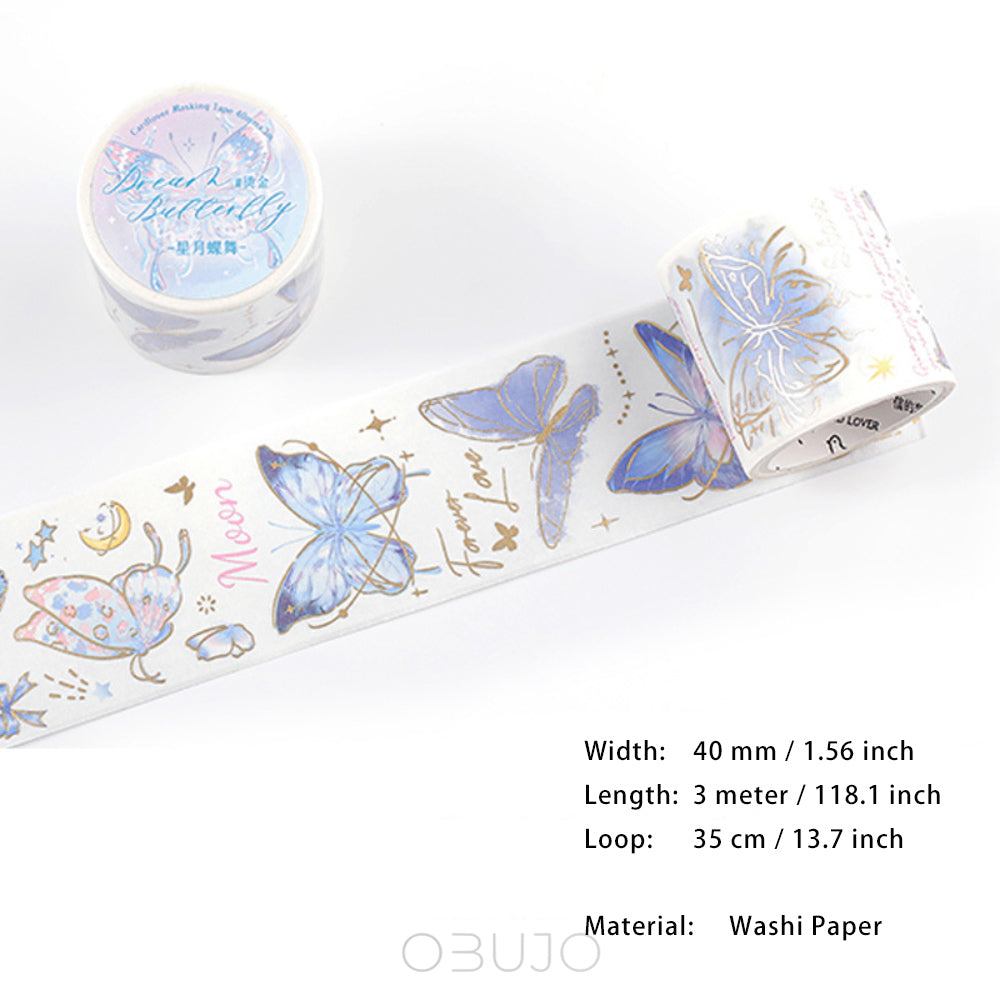 1 Roll Butterfly Washi Tape BFMD