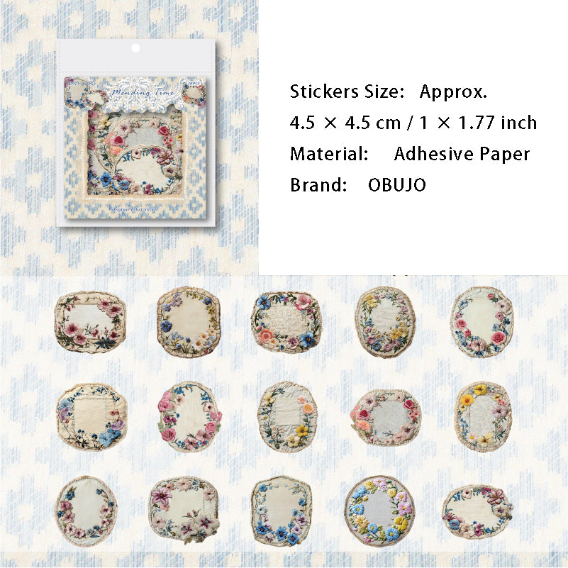 30 Pcs Creative Animal Botanical Stickers CXWY