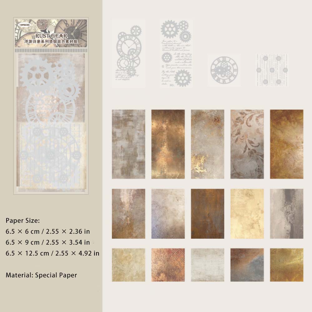 19 Sheet Creative Scrapbook Paper FYSY