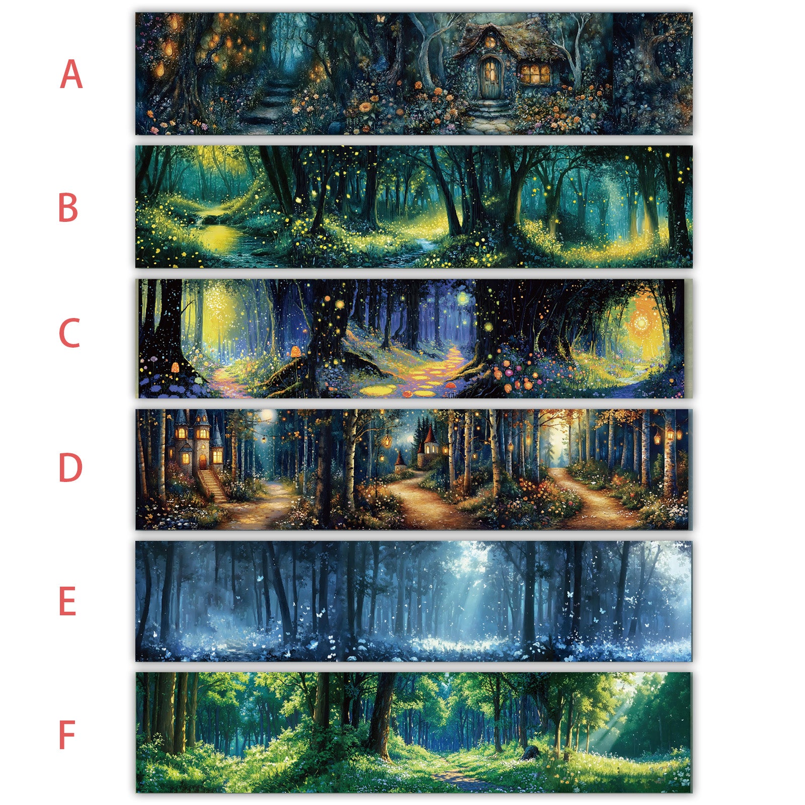 Enchanted Fantasy Forest Washi Tape