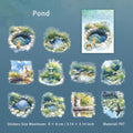 10 Pcs Garden PET Stickers HYSH