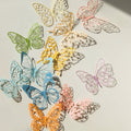 Hollow Butterfly Decorative Paper XZHD