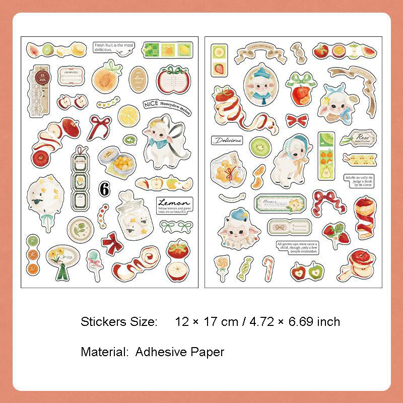 2 Sheets Fairy Forest Planner Stickers SLTH