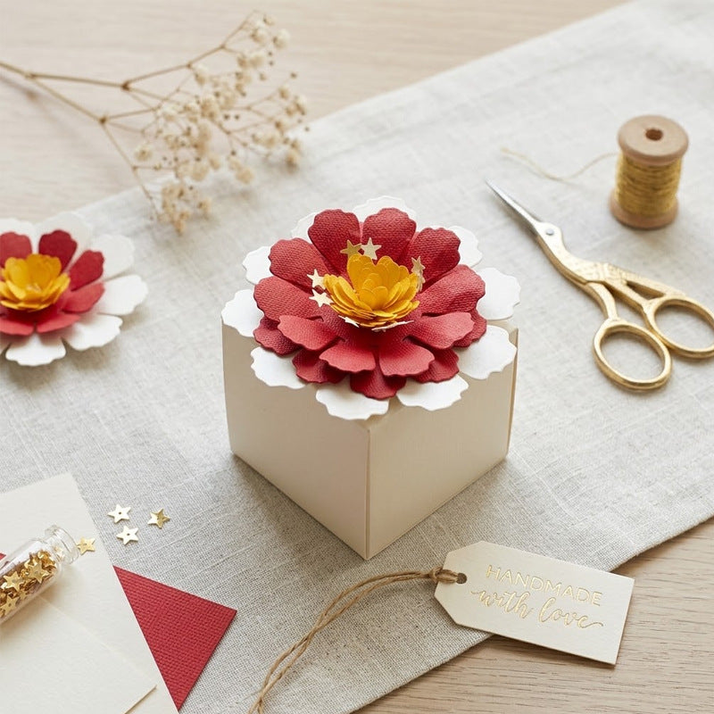 Floral Gift Box Scrapbook Cutting Dies product detail 5