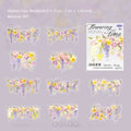 10 Pcs PET Vine Stickers HJSG