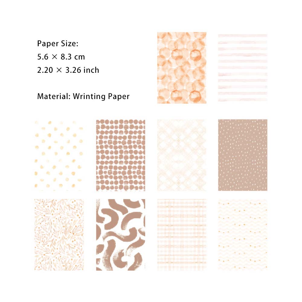 50 Sheet Basic Scrapbook Paper TMBJZ