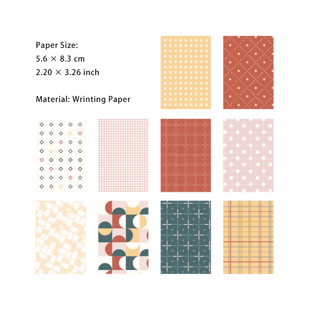 50 Sheet Basic Scrapbook Paper TMBJZ