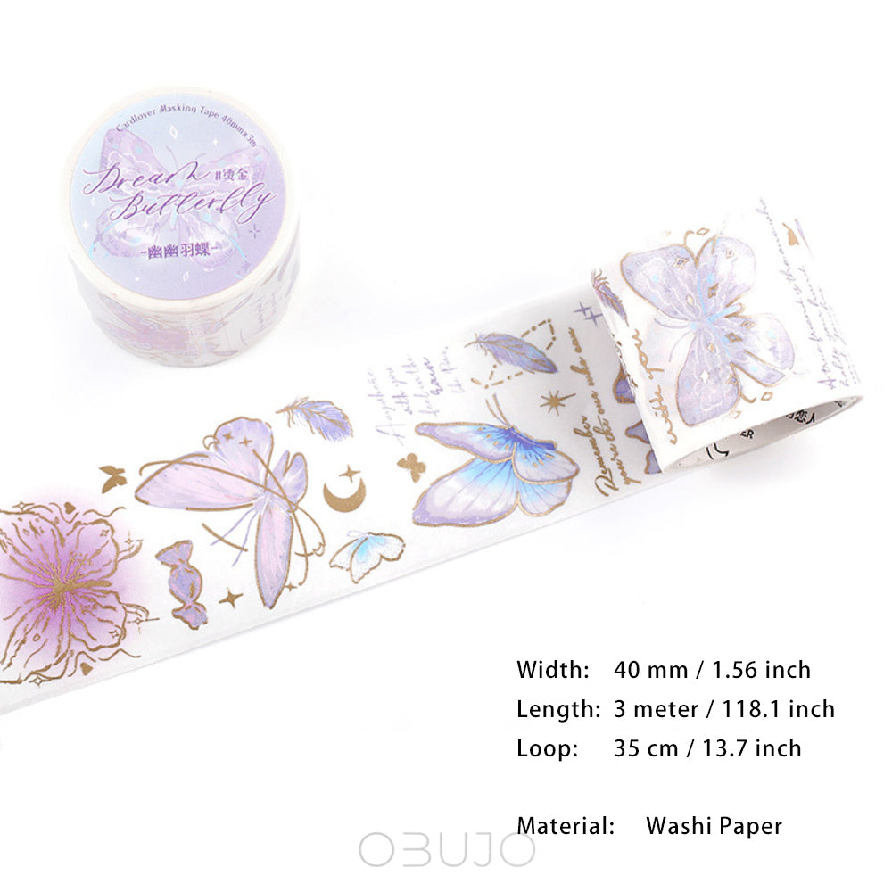 1 Roll Butterfly Washi Tape BFMD