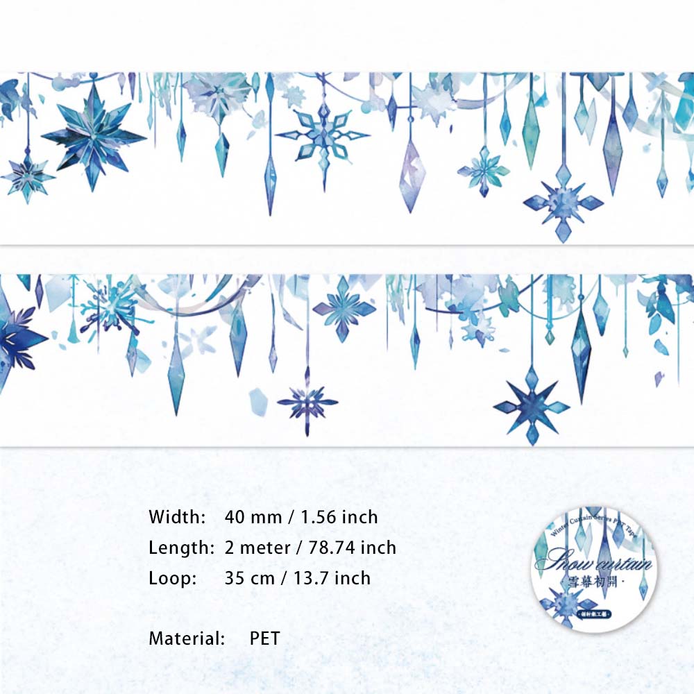 1 Roll Ice Hanging PET Tape DDWM