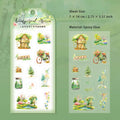 1 Sheet Creative Epoxy Stickers TMMJ