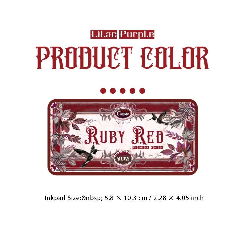 1 Pc Vintage Color Inkpad ZSJCS