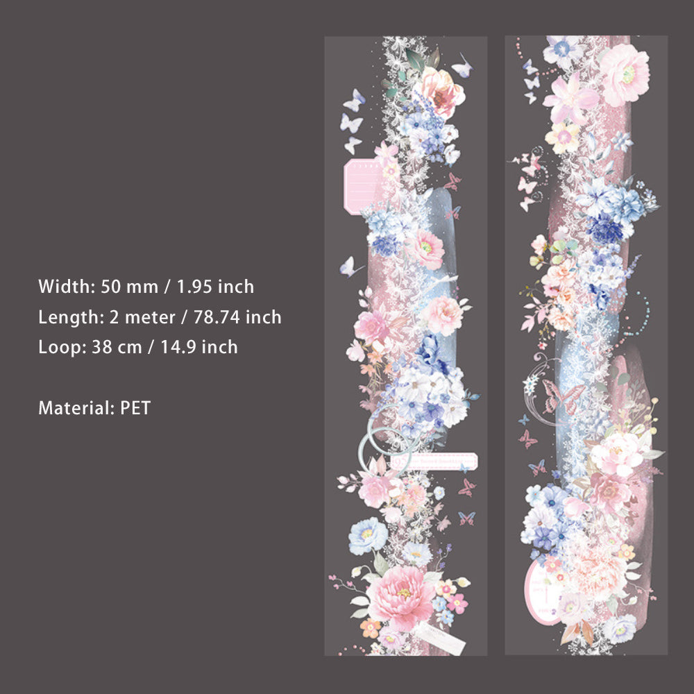 1 Roll Lace Flower PET Tape LSZS