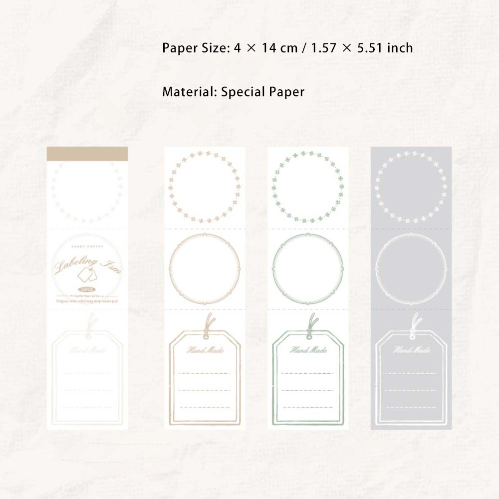 15 Sheets Creative Notepad Paper WRSY