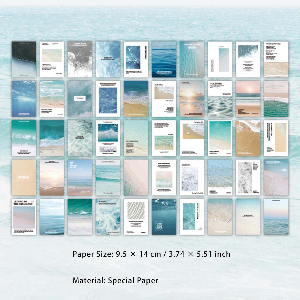 50 Sheets Photography Scrapbook Paper Book QKHJ