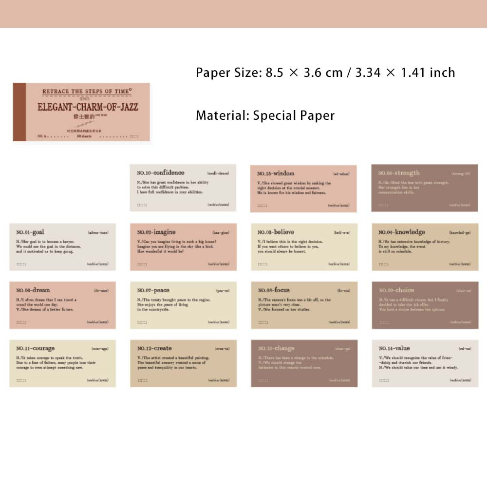 30 Sheets Dictionary Journal Paper SGHS