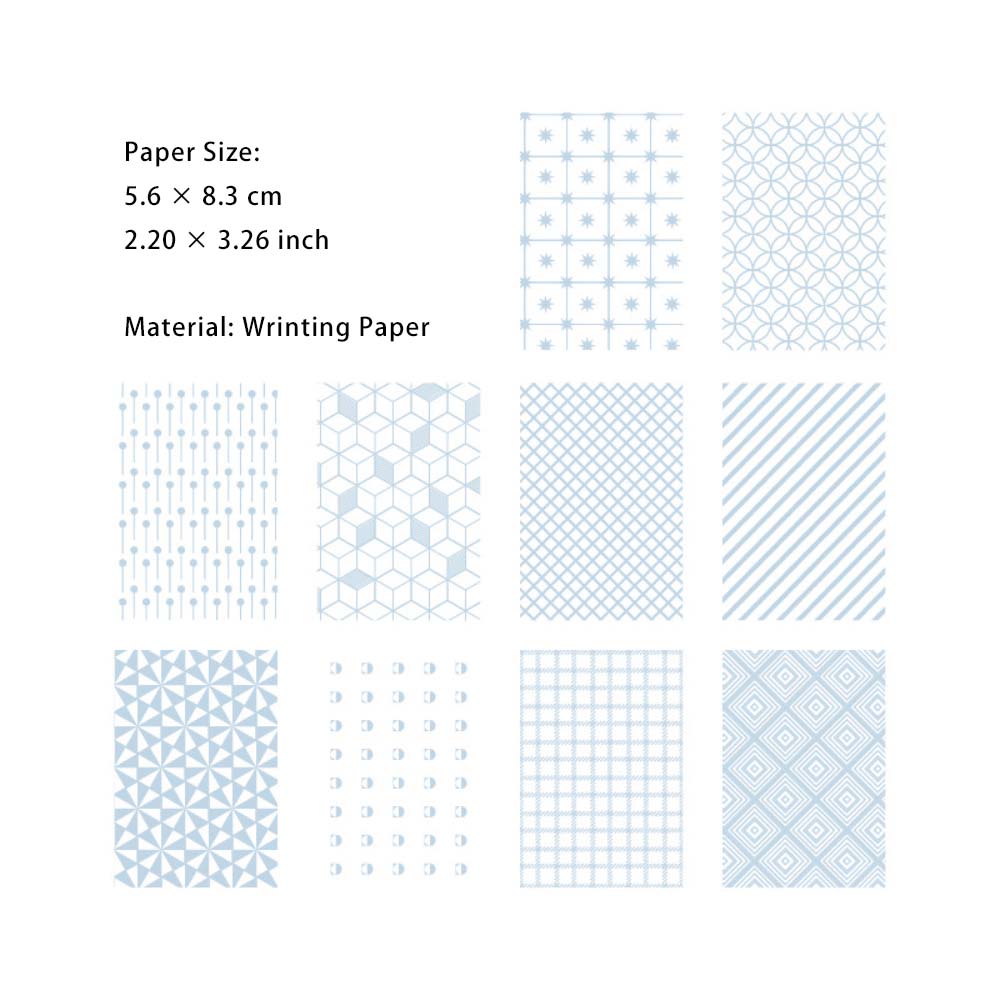 50 Sheet Basic Scrapbook Paper TMBJZ