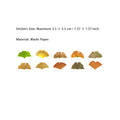 1 Roll Leaf Stickers Tape XXDLY