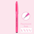 Pentel Touch Sign Pen Brush (SES15C) - Fluorescent Pink