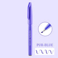 Pentel Touch Sign Pen Brush (SES15C) - Purple Blue