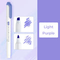 Zebra Mildliner WKT7 Double-Sided Highlighter - Mild Light Purple