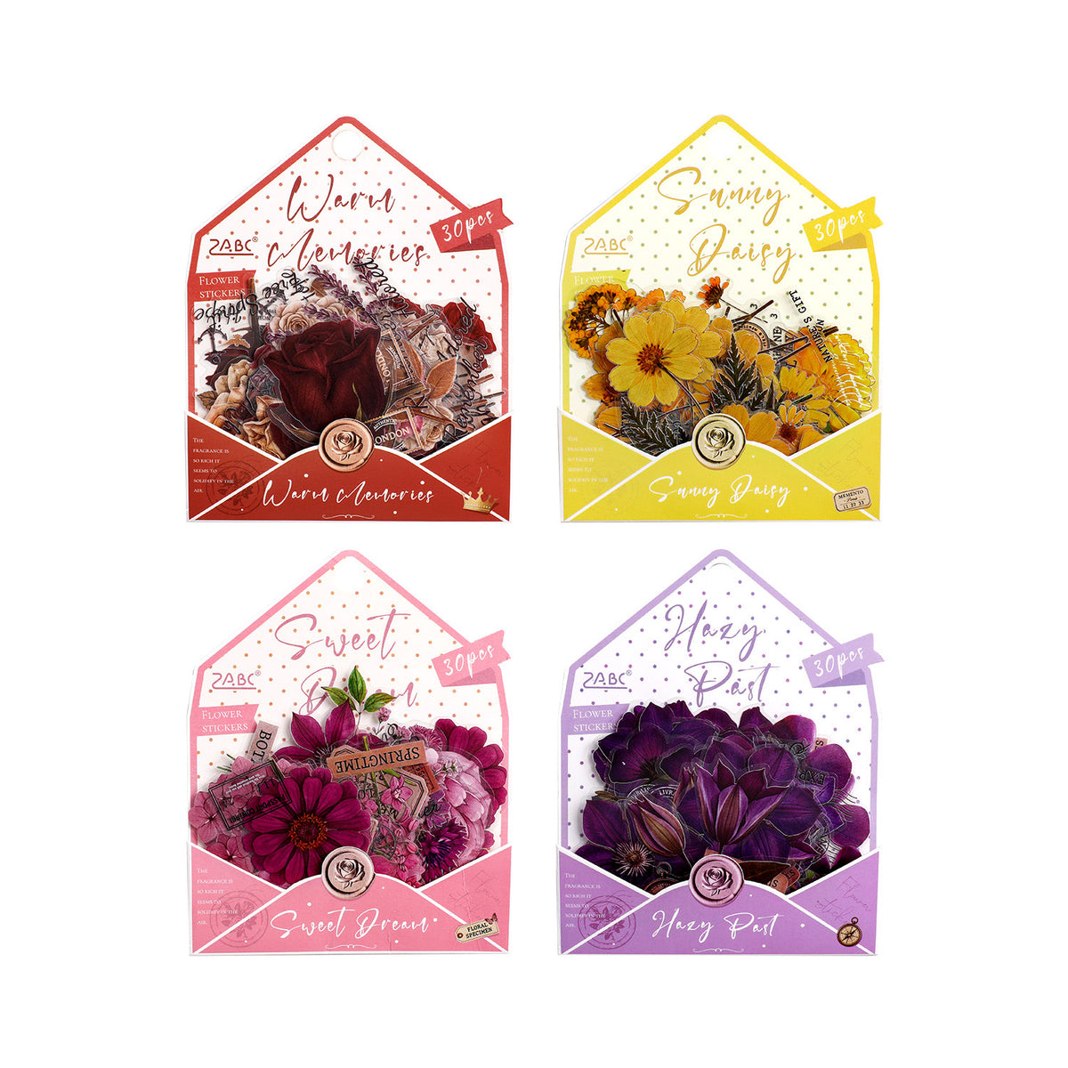 Sunflower Message PET stickers craft application