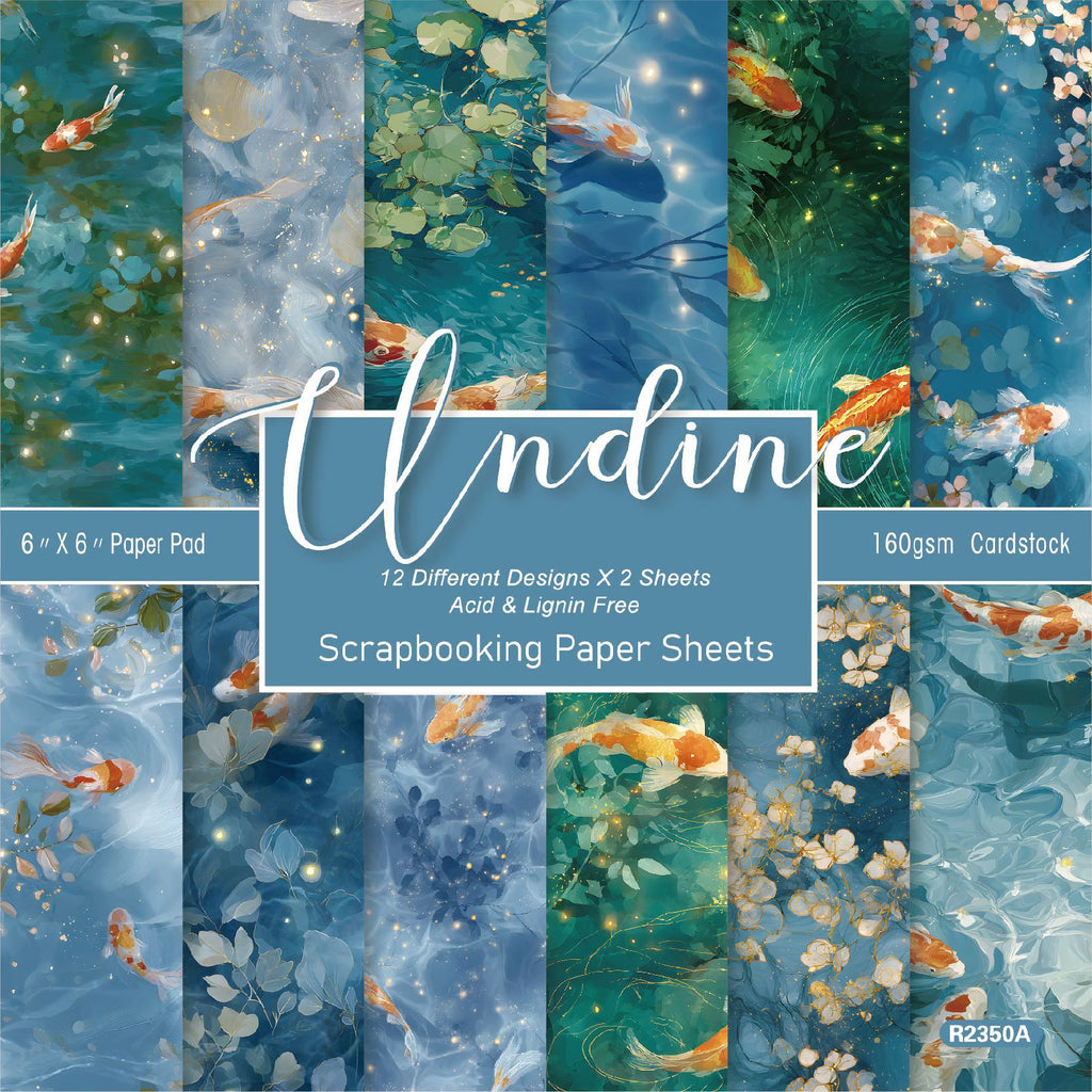Ondine scrapbook paper pad product view