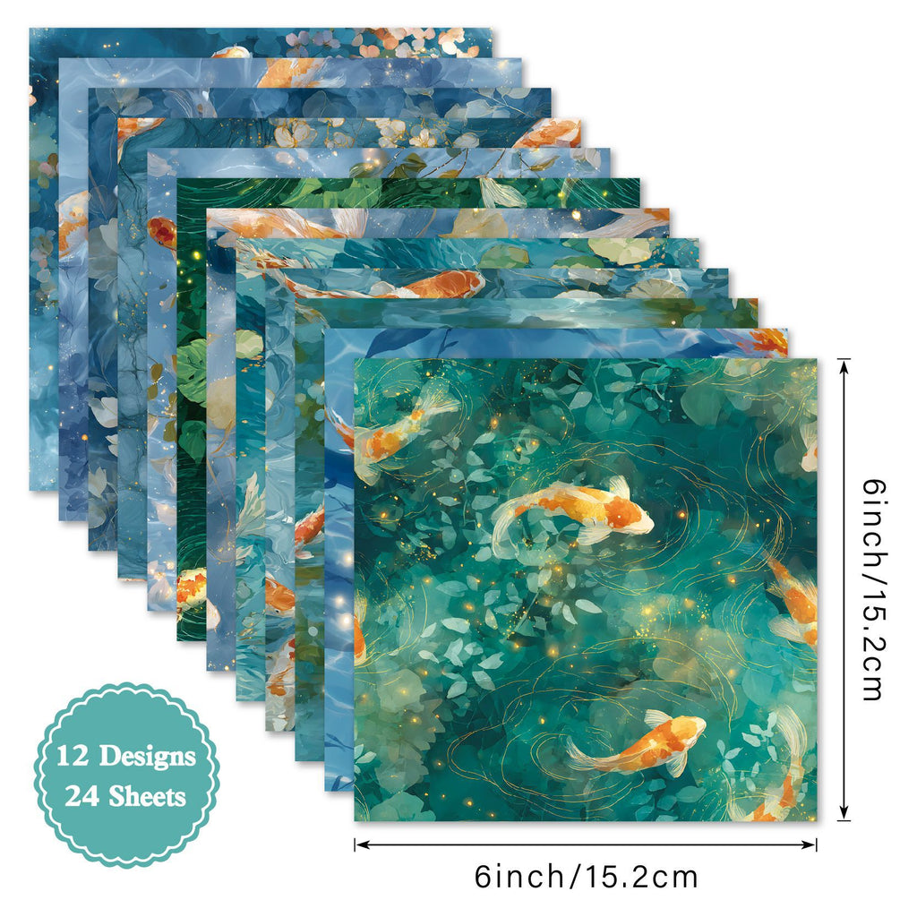 Ondine scrapbook paper pad craft inspiration