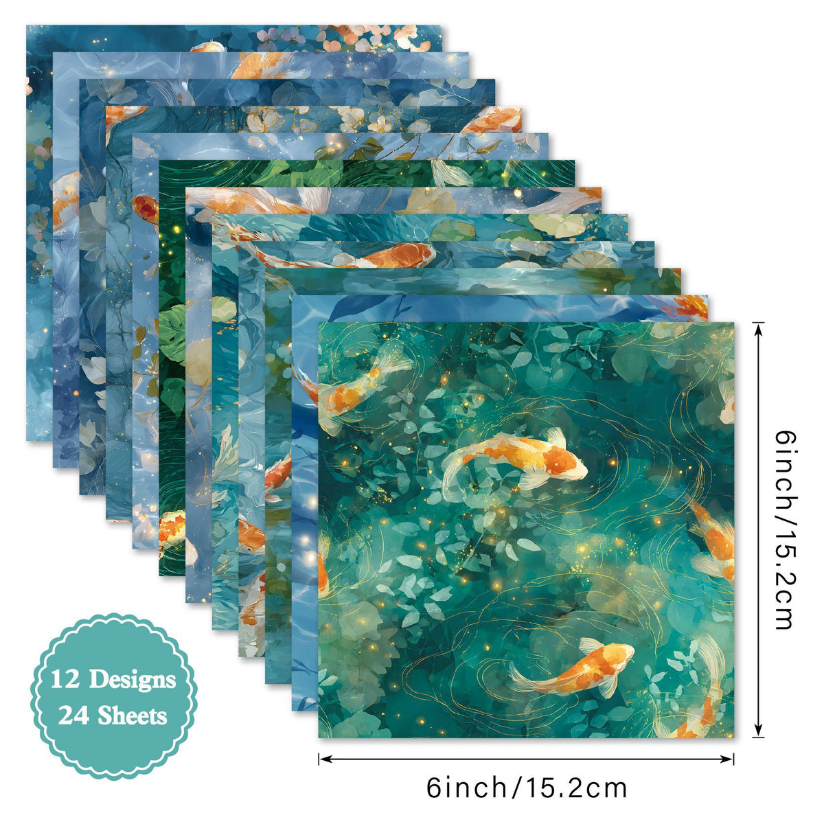 Ondine scrapbook paper pad craft inspiration