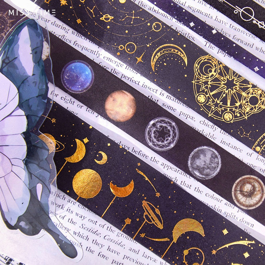 20 Pcs Galexy Themed Washi Tape Set YZHX