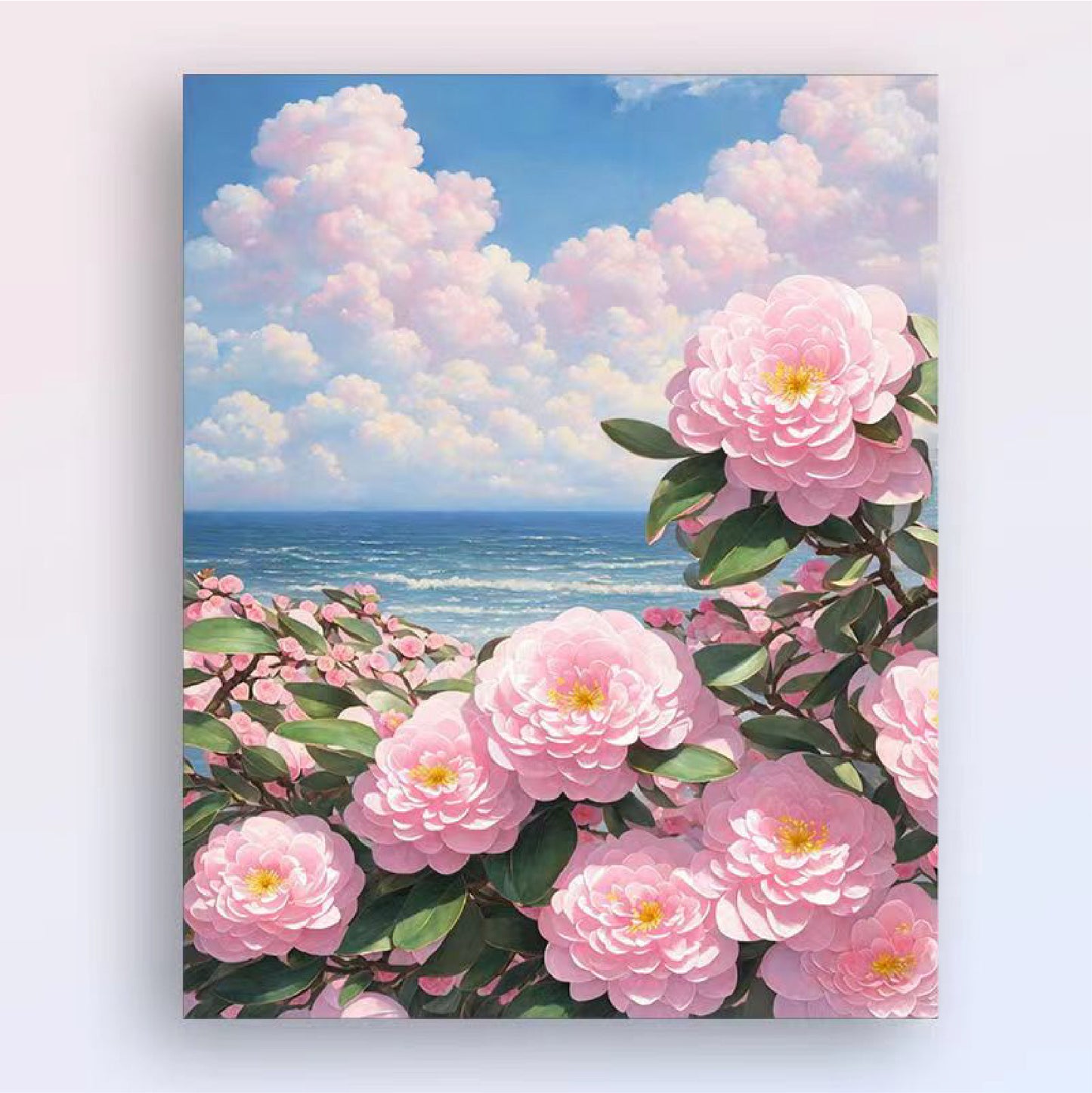 Paint By Number Kit Camellia Flower