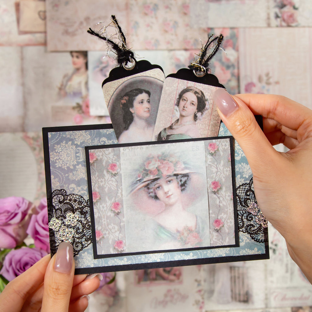 30 Pcs Crative Junk Journal Paper ZYSN