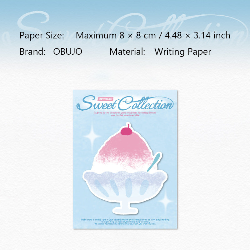 30 Pcs Cute Fruit Dessert Sticky Note TMSJ