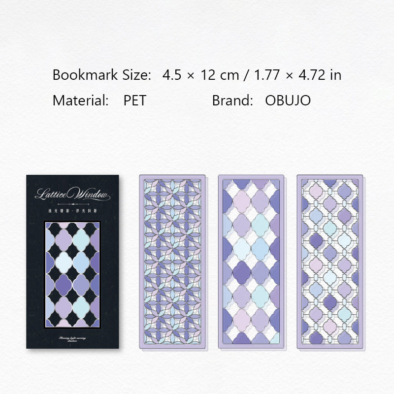 6 Pcs Window Themed Bookmark LGLY