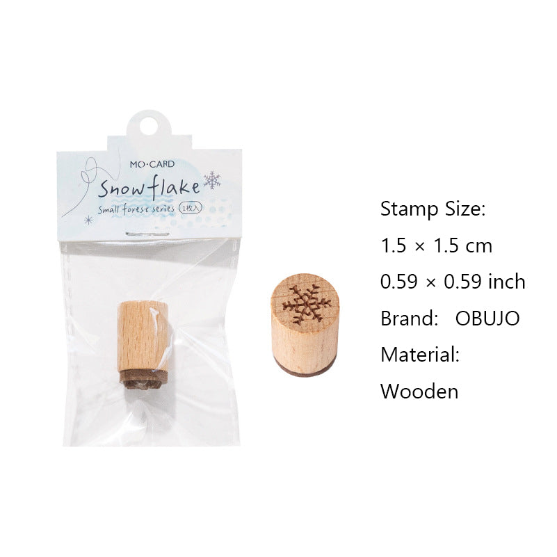 Wildland Forest Animal Wooden Stamp XSLX